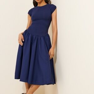 Free People Afternoon Elegance Midi Dress